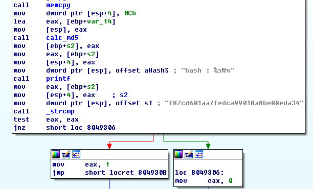 auth in IDA